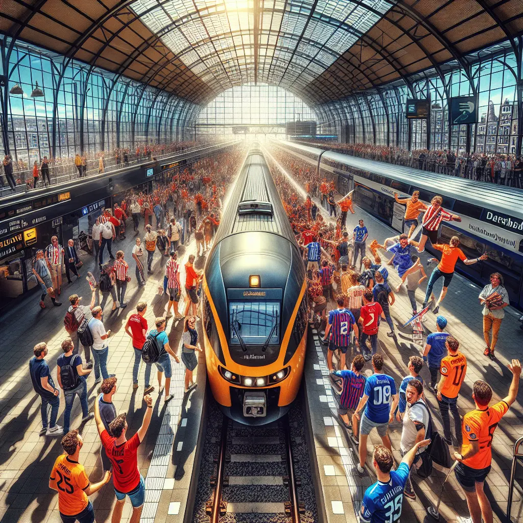6 togruter fra Schiphol til fodboldstadioner