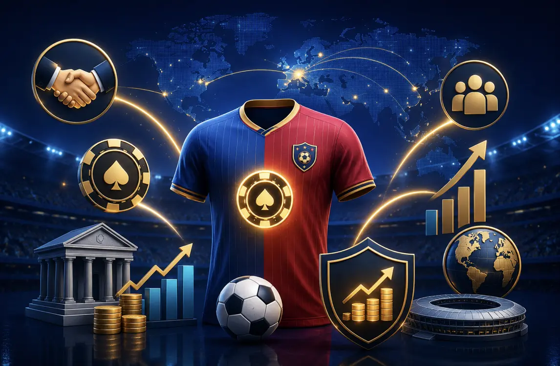 Online casino sponsorater omformer fodboldklubbernes økonomi i Europa og resten af verden